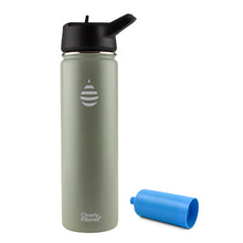 Load image into Gallery viewer, Clearly Filtered 20oz Thermal Stainless Steel Bottle