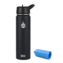 Load image into Gallery viewer, Clearly Filtered 20oz Thermal Stainless Steel Bottle