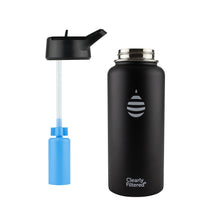 Load image into Gallery viewer, Clearly Filtered 32oz Thermal Stainless Steel Bottle