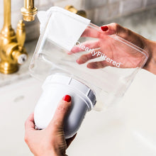Load image into Gallery viewer, Clearly Filtered Water Filter Pitcher + Filter 6-Pack