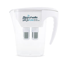 Load image into Gallery viewer, Seychelle pH2O PURE Alkaline pH Water Filter Pitcher + Filter 4 Pack!
