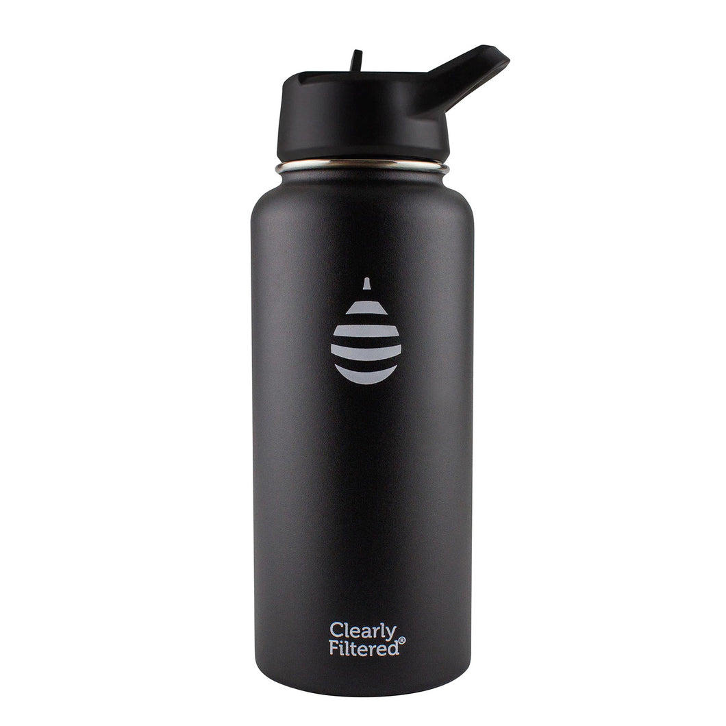 Clearly Filtered 32oz Thermal Stainless Steel Bottle