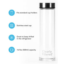 Load image into Gallery viewer, 20oz Glass Water Bottle
